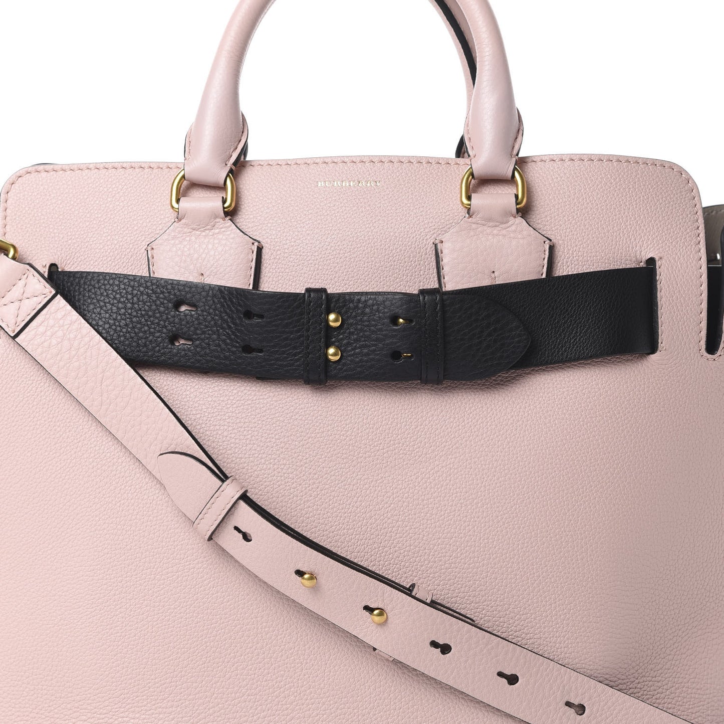 Marais Calfskin Medium Belt Bag Pale Ash Rose