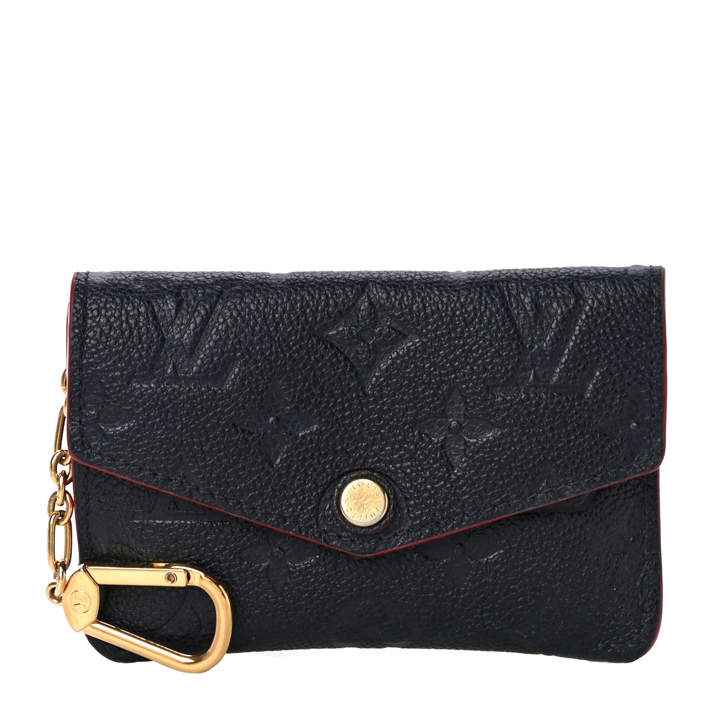 Empreinte Key Pouch Marine Rouge
