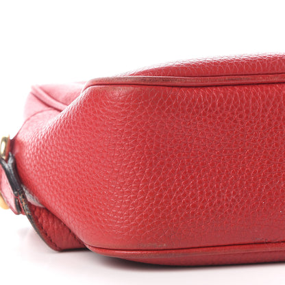 Gucci Pebbled Calfskin Small Soho Disco Bag Tabasco Red 8 of 15