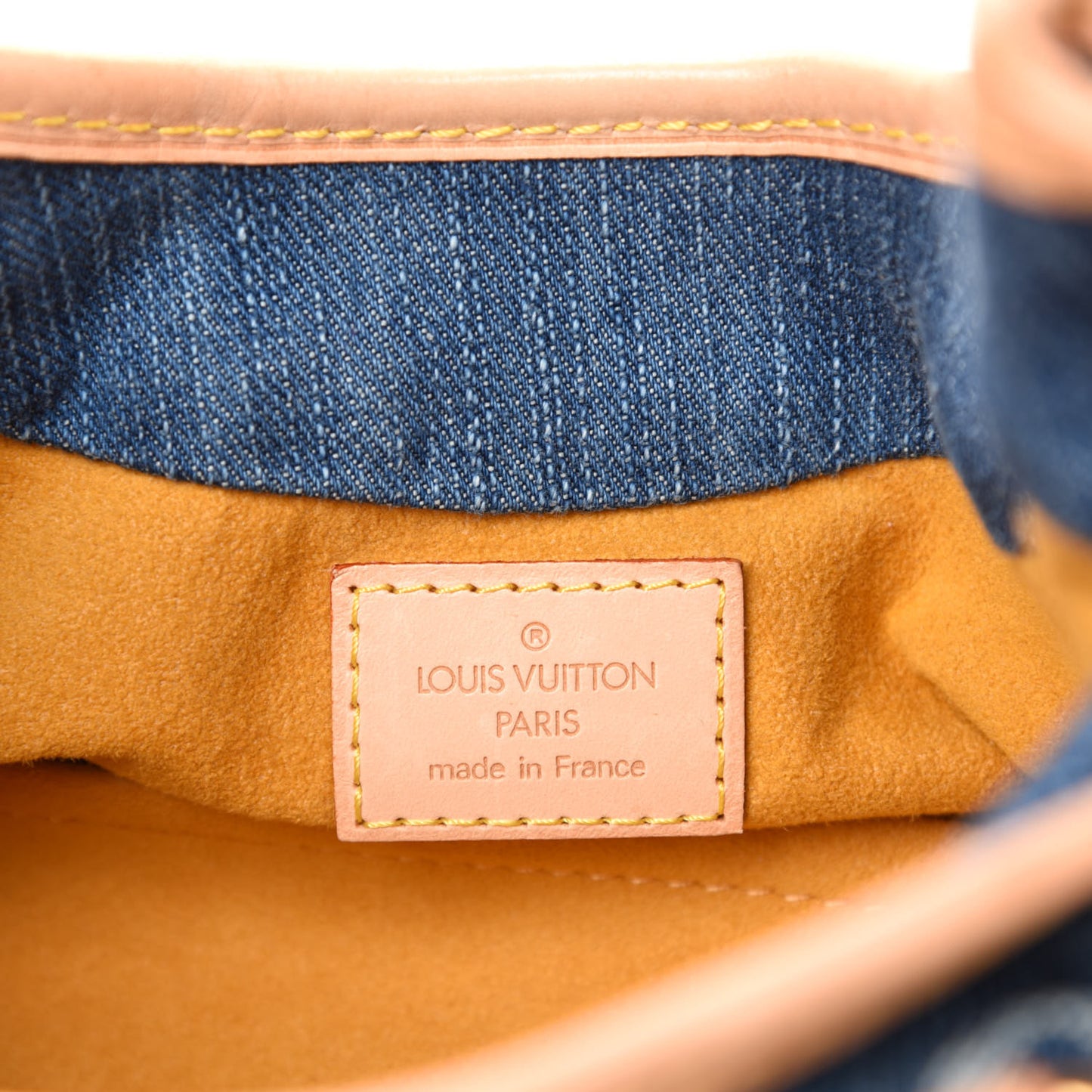 Monogram Denim Pleaty Blue