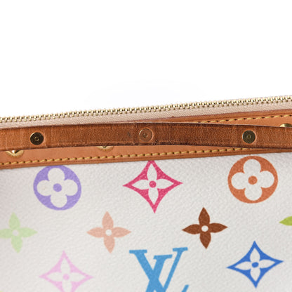 Louis Vuitton Monogram Multicolor Pochette Accessories White 11 of 11