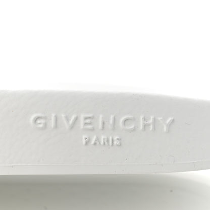 Givenchy Rubber Logo Pool Slide Sandals 9 White 11 of 14