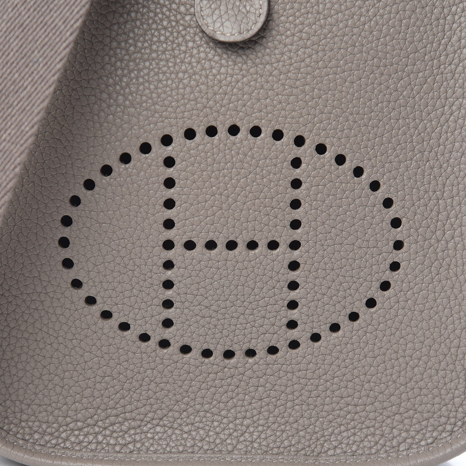 Hermes Taurillon Clemence Evelyne TPM Gris Asphalte 10 of 11