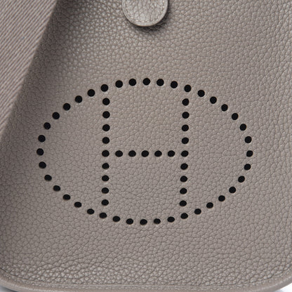 Hermes Taurillon Clemence Evelyne TPM Gris Asphalte 10 of 11