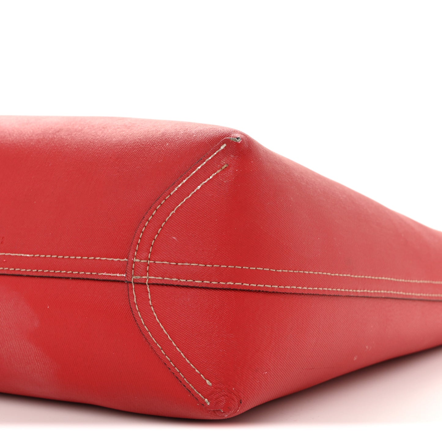 GG Supreme Monogram Small Reversible Tote Beige Red