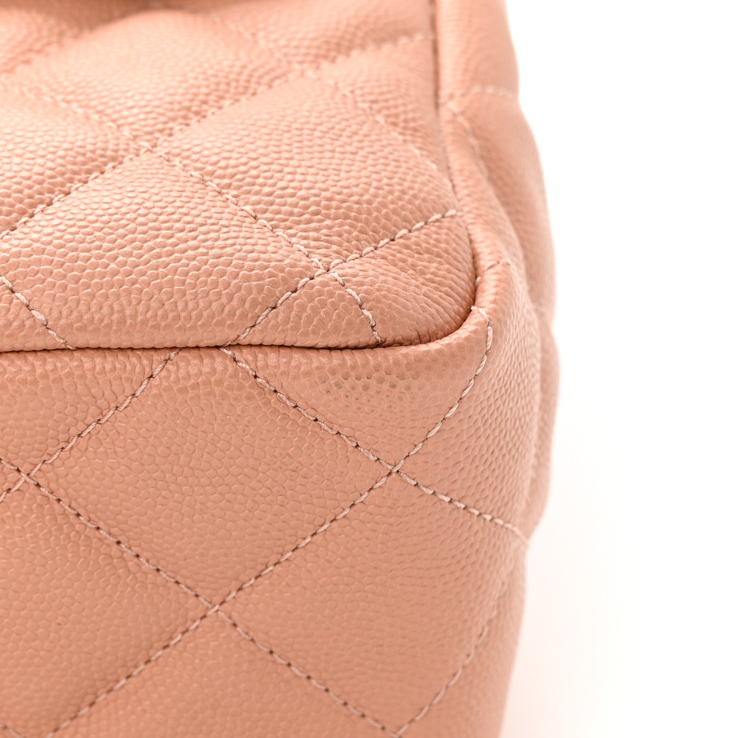 Chanel Caviar Quilted Wavy CC Hobo Beige 12 of 13