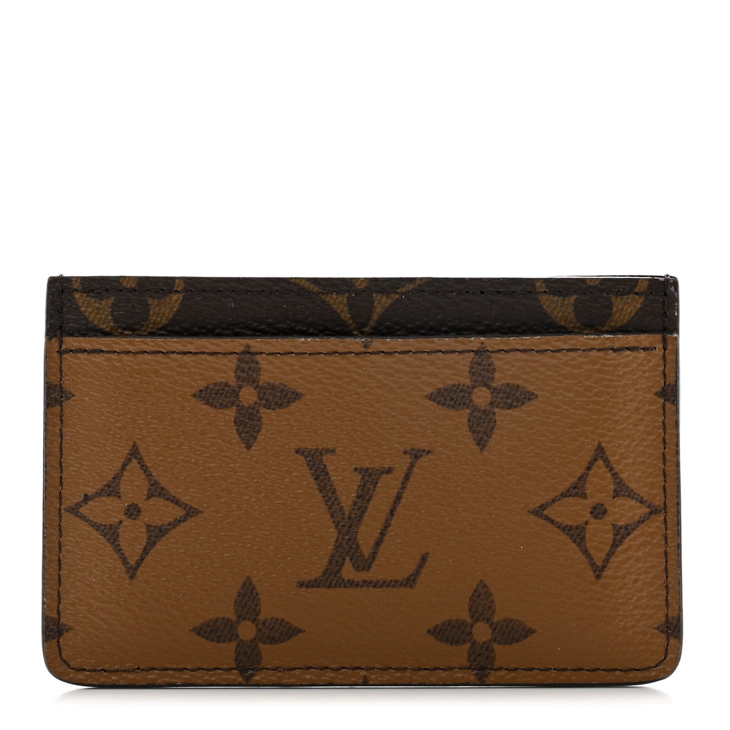 Reverse Monogram Card Holder