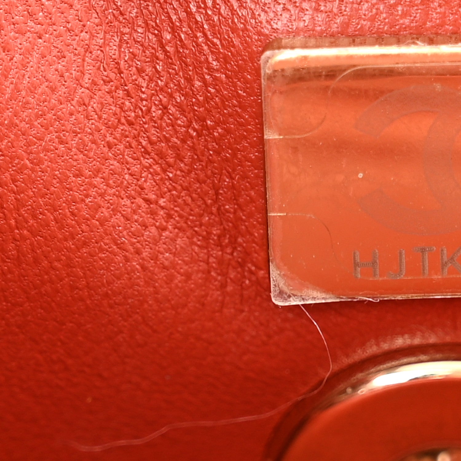 Chanel Caviar Quilted Mini Coco Handle Flap Dark Orange 8 of 10
