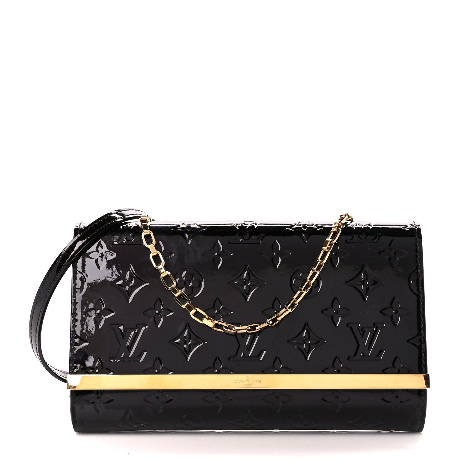 Louis Vuitton Vernis Ana Clutch Amarante 1 of 12