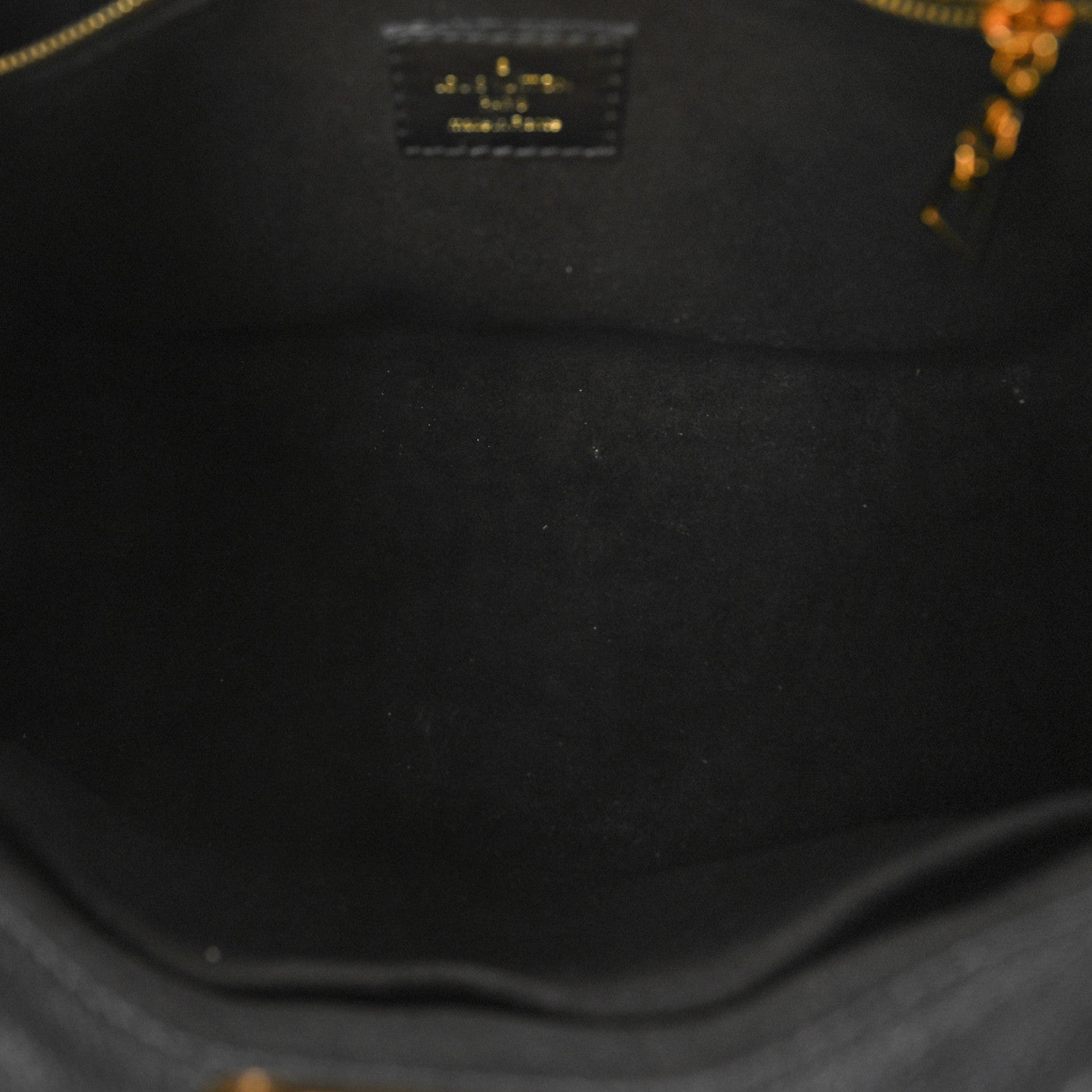 Louis Vuitton Calfskin Monogram On My Side PM Black 5 of 8