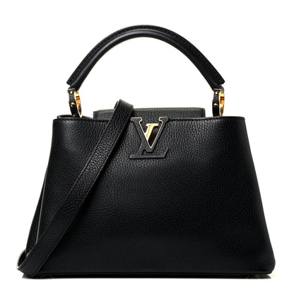 Louis Vuitton Taurillon Capucines BB Black 1 of 4