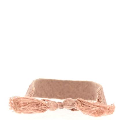 Christian Dior Woven Cotton J'Adior Friendship Bracelet Pink 3 of 4