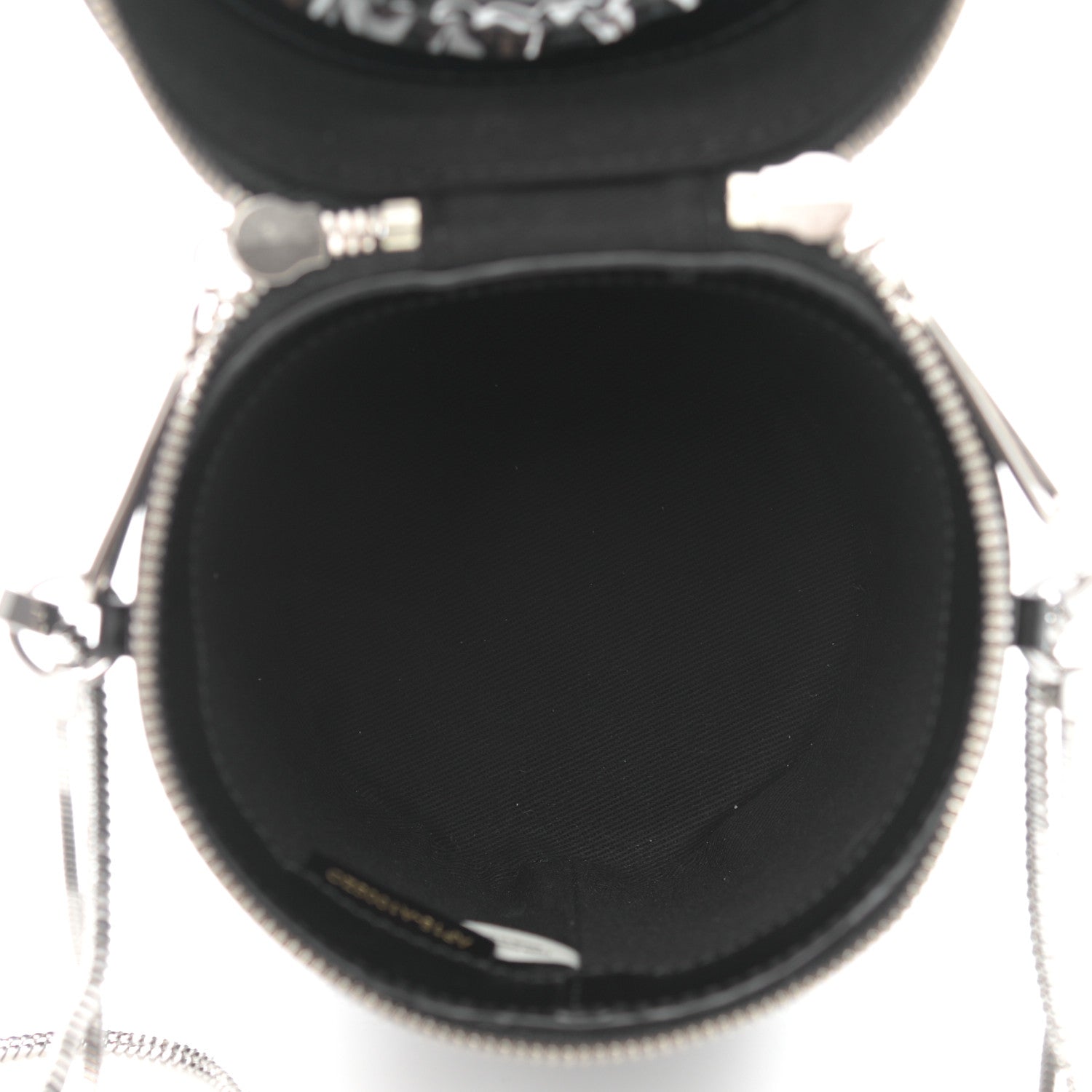 3.1 Phillip Lim Smooth Calfskin Mini Soleil Barrel Bag Black 5 of 9