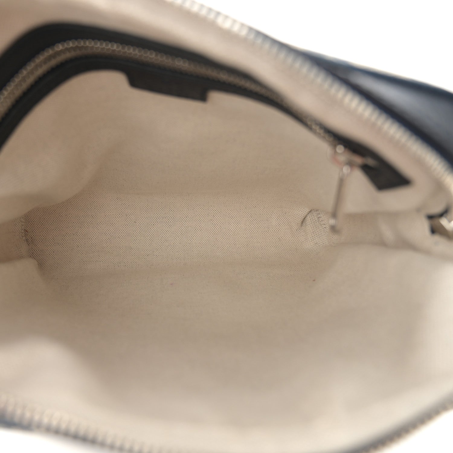 Gucci GG Supreme Monogram Textured Dollar Calfskin Web Small Ophidia Messenger Bag Beige Blue 5 of 12
