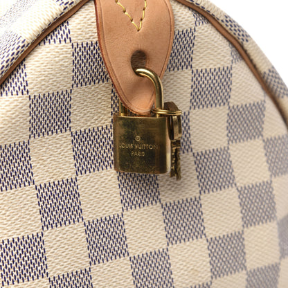 Louis Vuitton Damier Azur Speedy 35 10 of 13