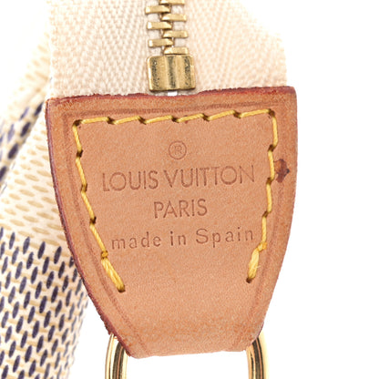 Louis Vuitton Damier Azur Accessories Pochette Long Strap 6 of 12