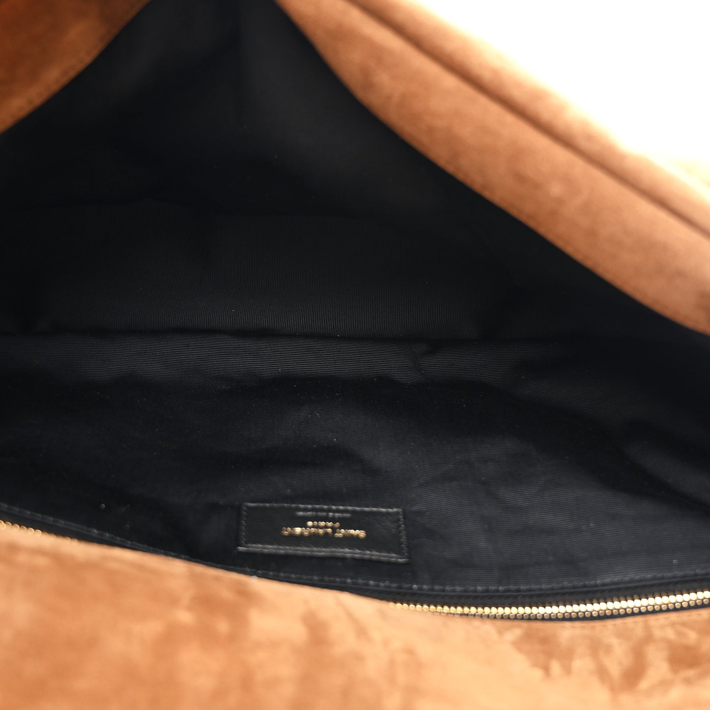 Suede Large Calypso Caramel Cognac