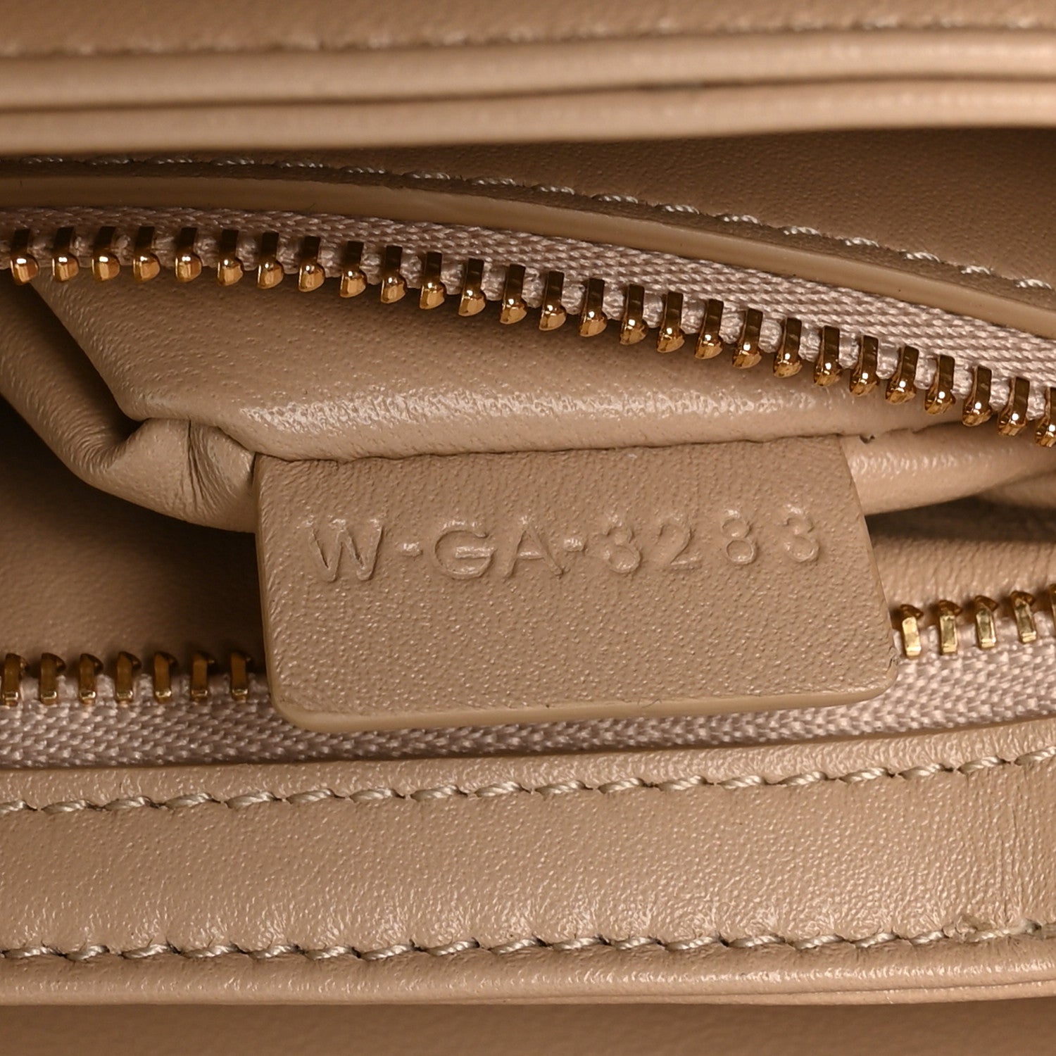 Celine Shiny Calfskin Medium Triomphe Nude 8 of 12