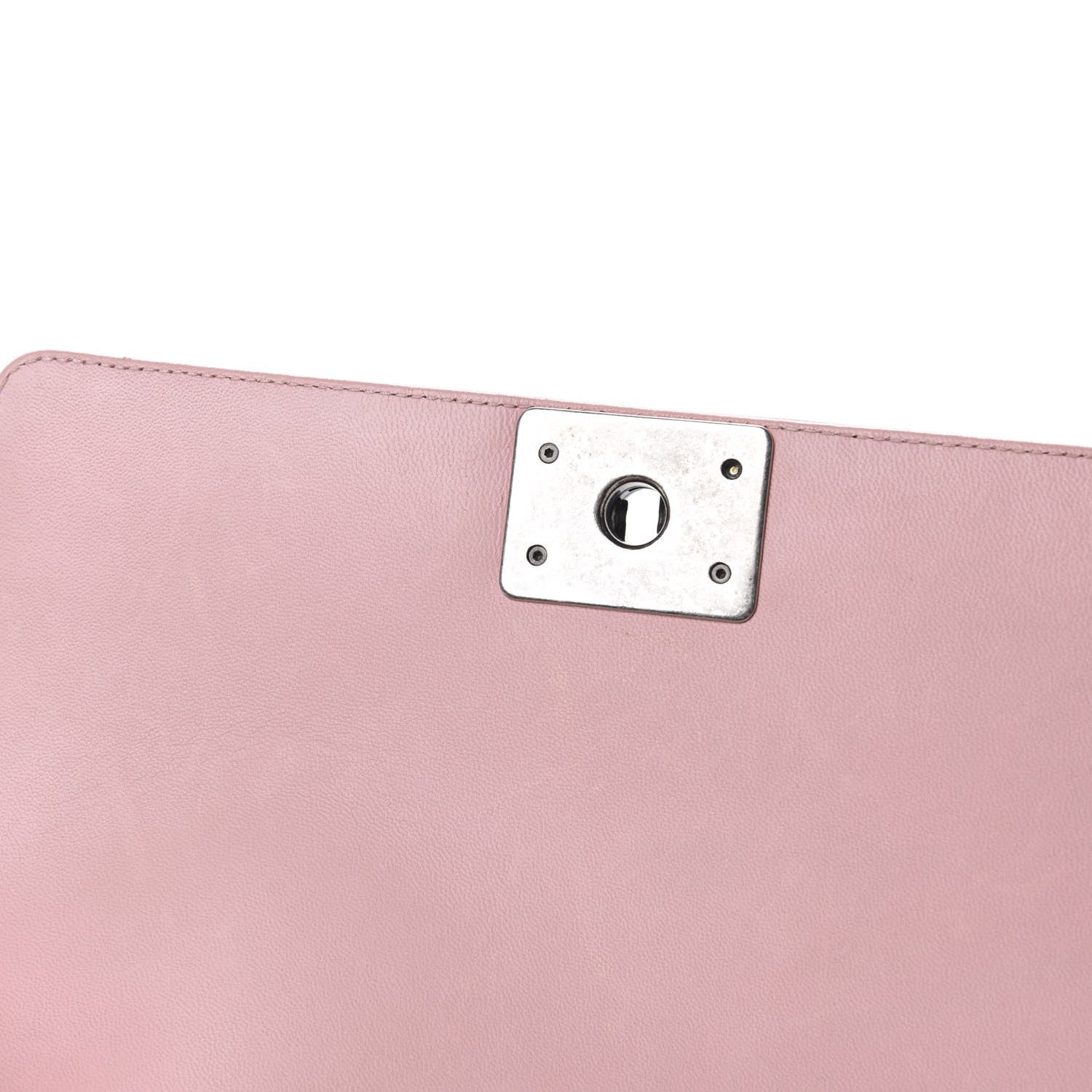 Chanel Lambskin Quilted Medium Boy Flap Light Pink 8 of 17