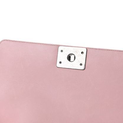 Chanel Lambskin Quilted Medium Boy Flap Light Pink 8 of 17
