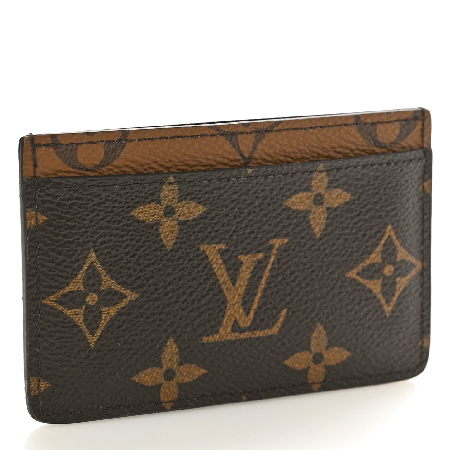Reverse Monogram Card Holder