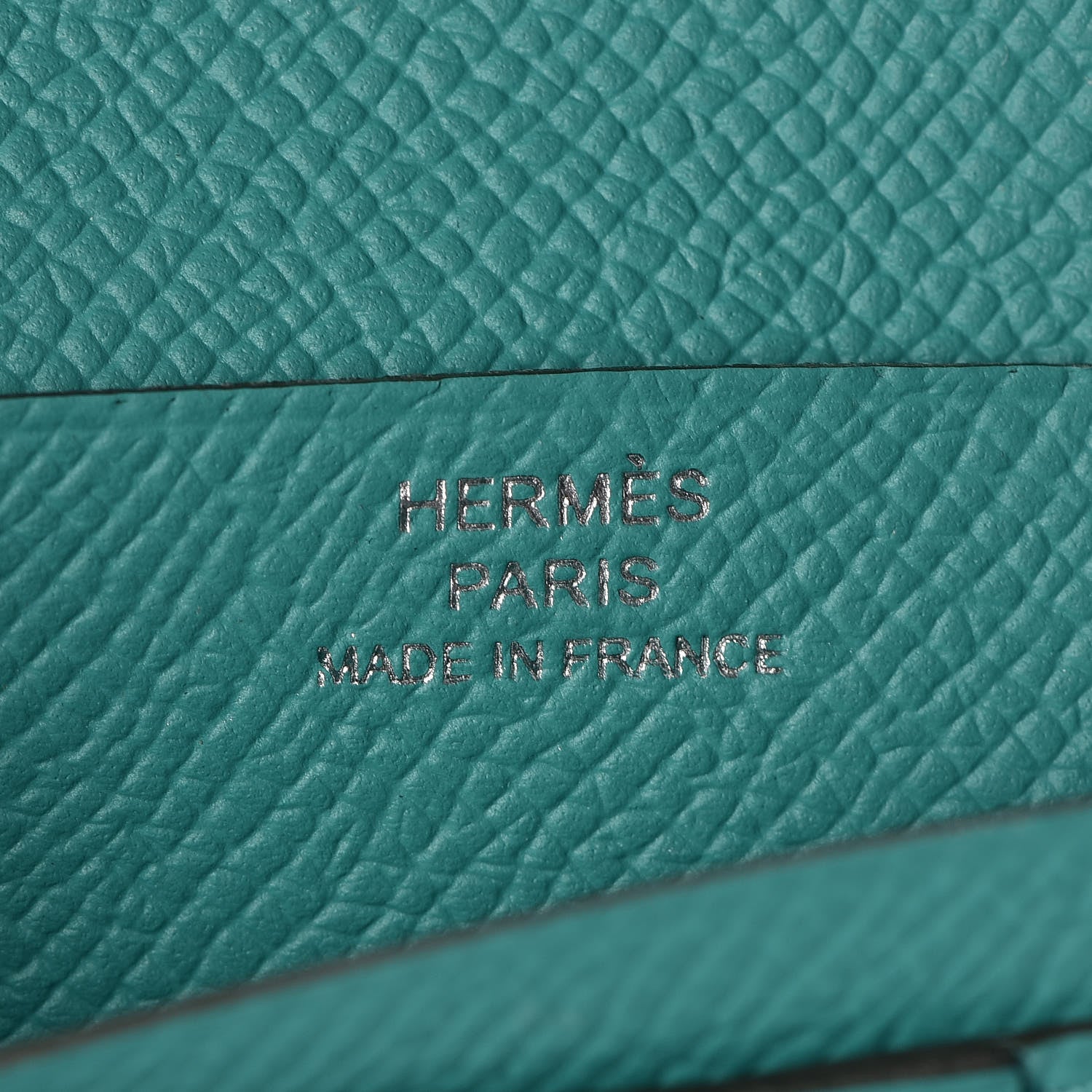 Hermes Epsom Bearn Compact Wallet Vert Verone 6 of 8