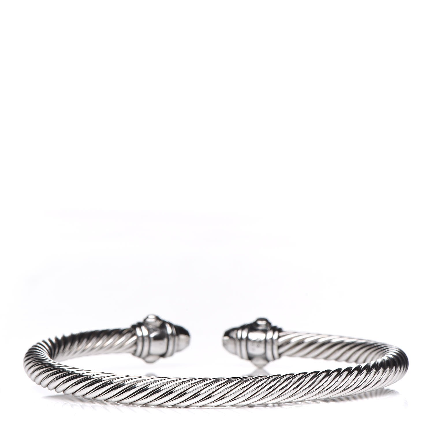 David Yurman Sterling Silver 5mm Renaissance Bracelet 3 of 4