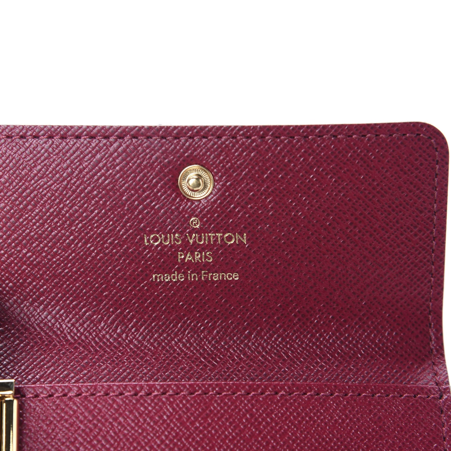 Monogram 4 Key Multicles Holder Fuchsia