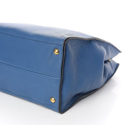 Prada Vitello Daino Tote Cobalto 8 of 10