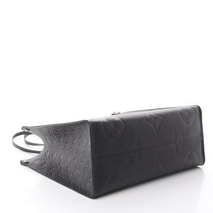 Louis Vuitton Empreinte Monogram Giant Onthego GM Black 7 of 14