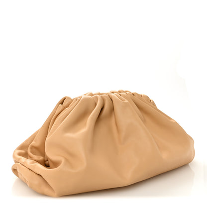 Bottega Veneta Smooth Butter Calf The Pouch Oversized Clutch Nude 3 of 10