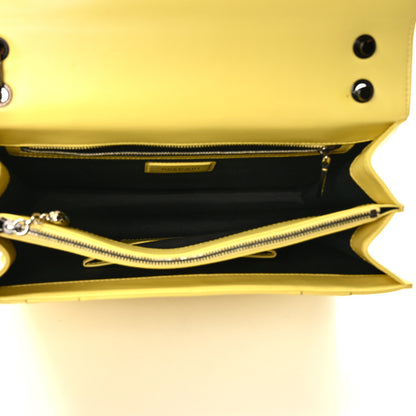 Bulgari Calfskin Serpenti Forever Crossbody Bag Yellow 5 of 9
