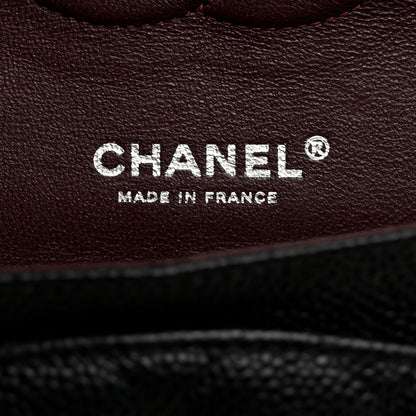 Chanel Caviar Quilted Medium Double Flap Black 6 of 11