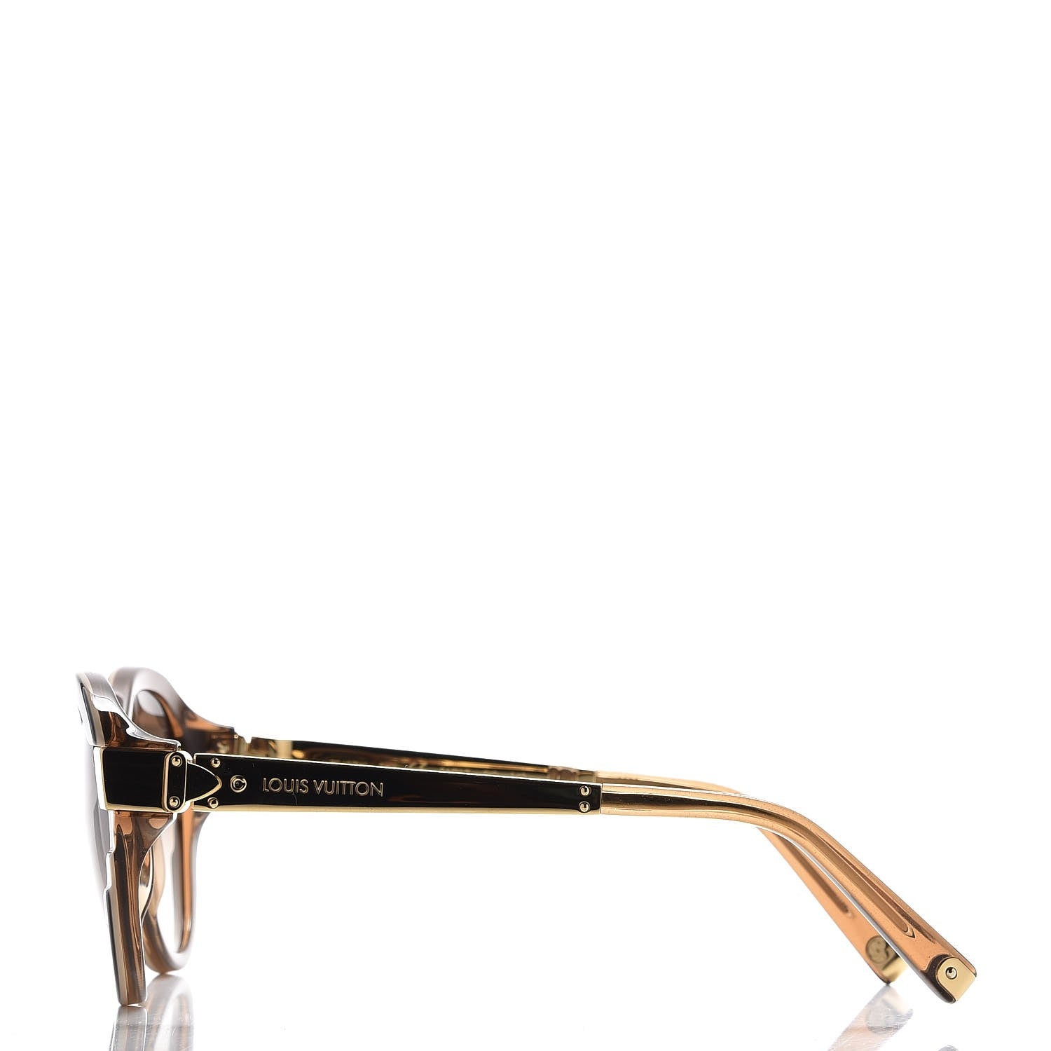 Louis Vuitton Petit Soupcon Cat Eye Sunglasses Z0487W Brown 3 of 8