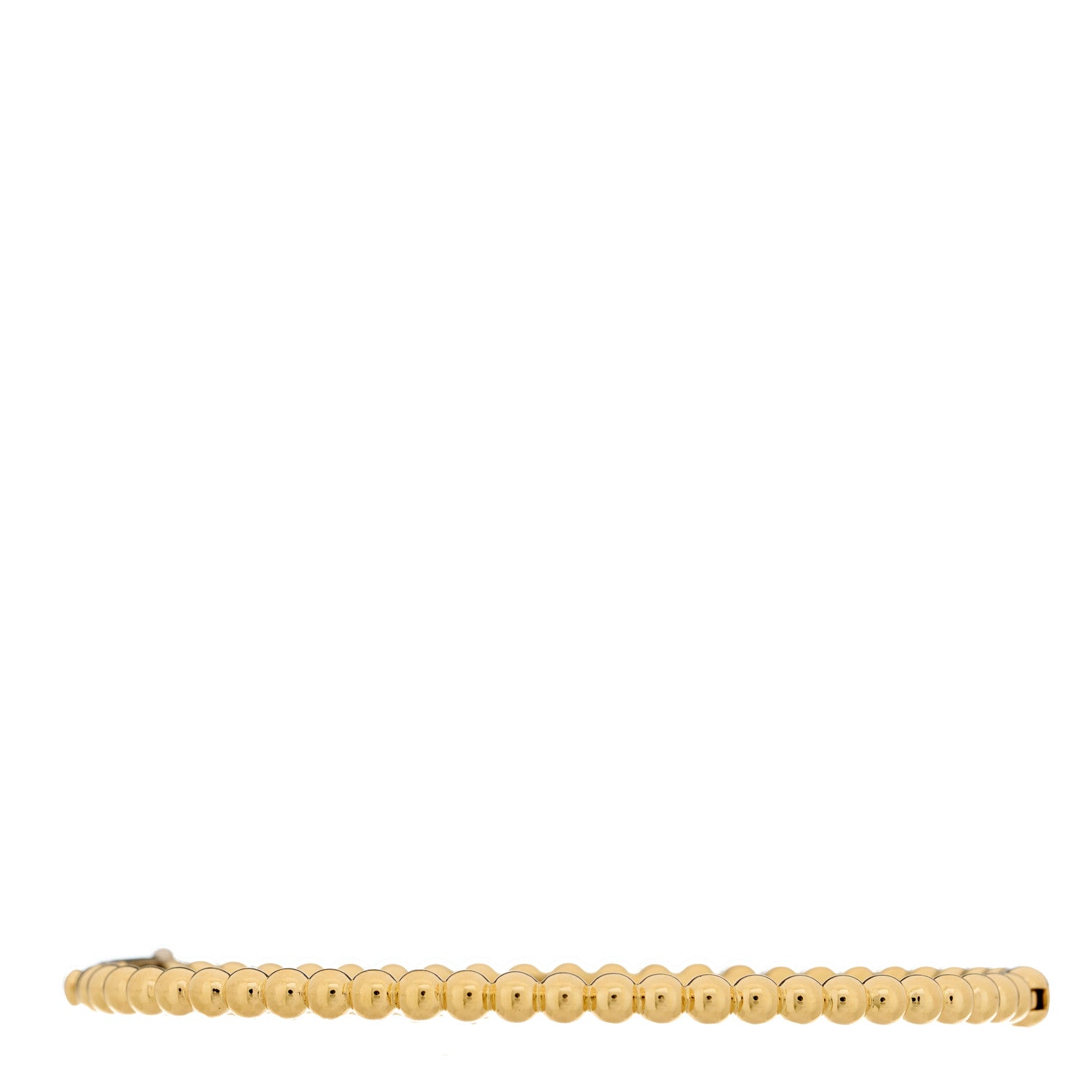 Van Cleef & Arpels 18K Yellow Gold Perlee Pearls of Gold Bracelet M 2 of 4