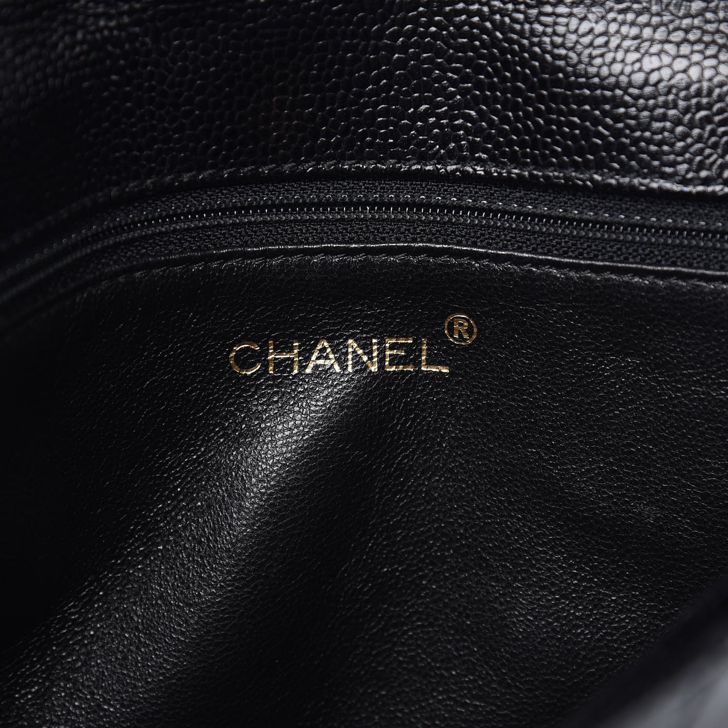 Caviar Quilted Medium Single Flap Black