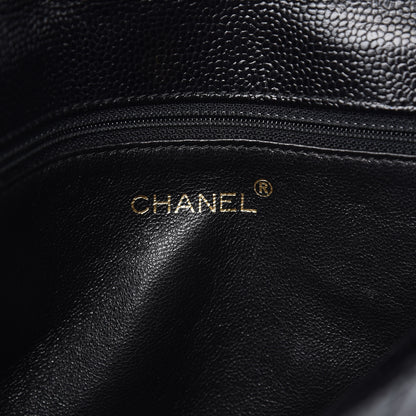 Chanel Caviar Quilted Medium Single Flap Black 6 of 11