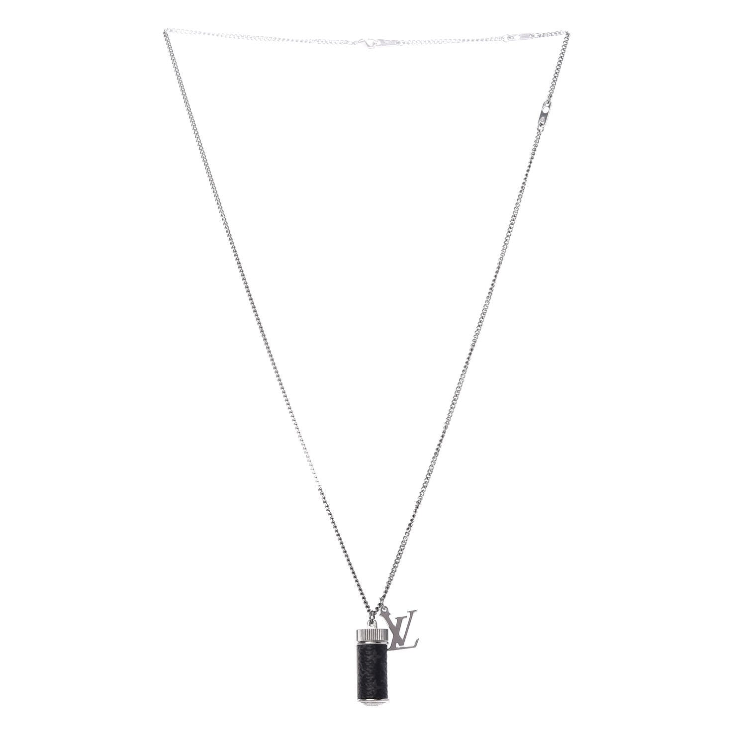 Louis Vuitton Monogram Eclipse Charms Necklace 3 of 7