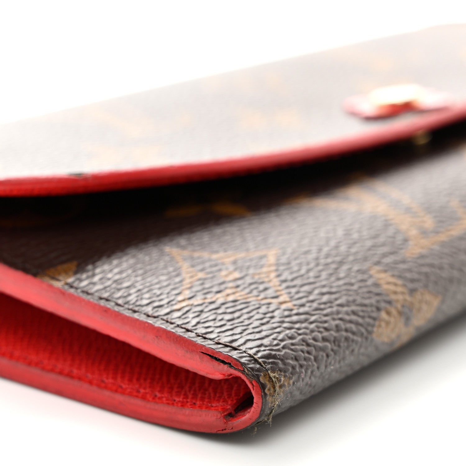 Louis Vuitton Monogram Bloom Flower Emilie Wallet Coquelicot 9 of 10