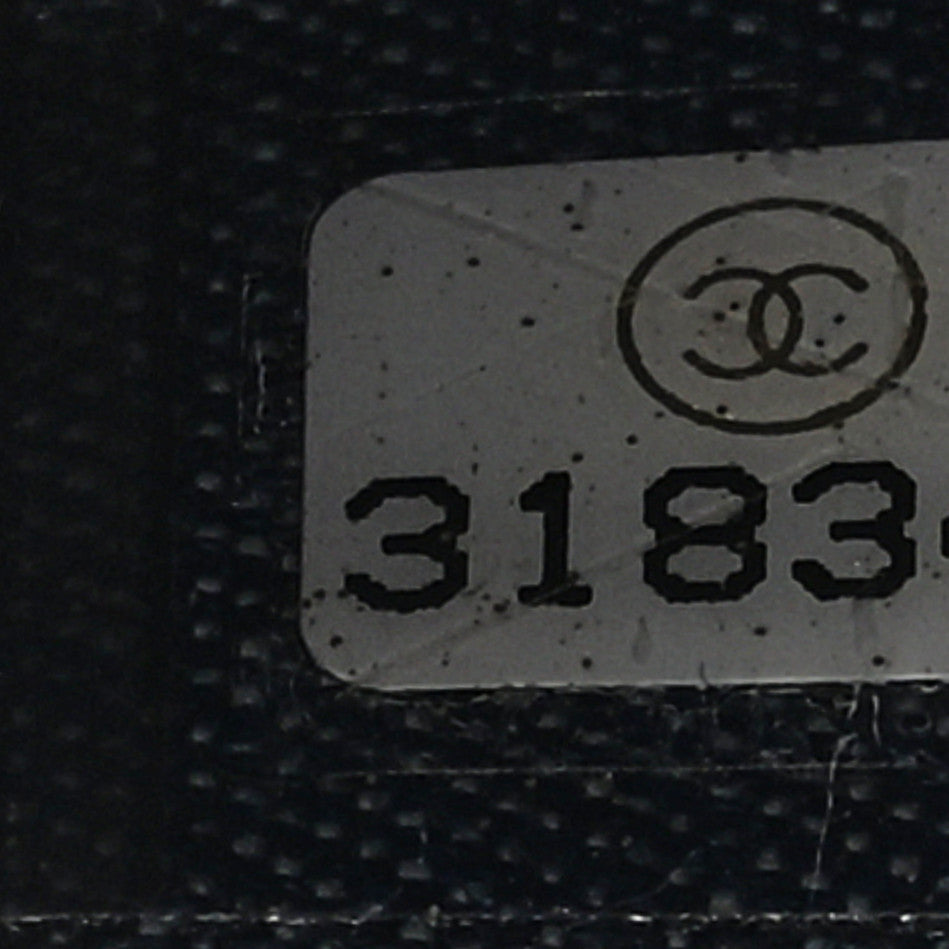 Chanel Lambskin Quilted Elegant Chain Mini Flap Belt Bag Black 7 of 10