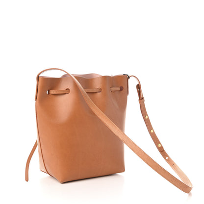 Mansur Gavriel Calfskin Mini Bucket Bag Cammello Rosa 3 of 9