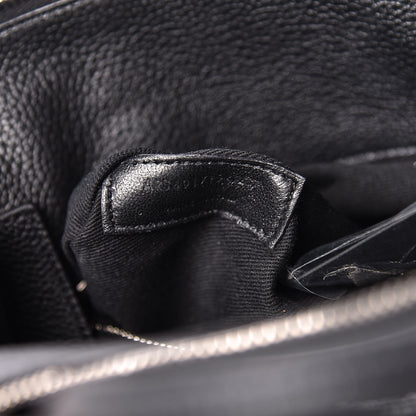 Saint Laurent Grained Calfskin Baby Supple Sac De Jour Black 7 of 11