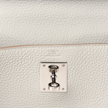 Hermes Taurillon Clemence Kelly Retourne 28 Gris Perle 9 of 12