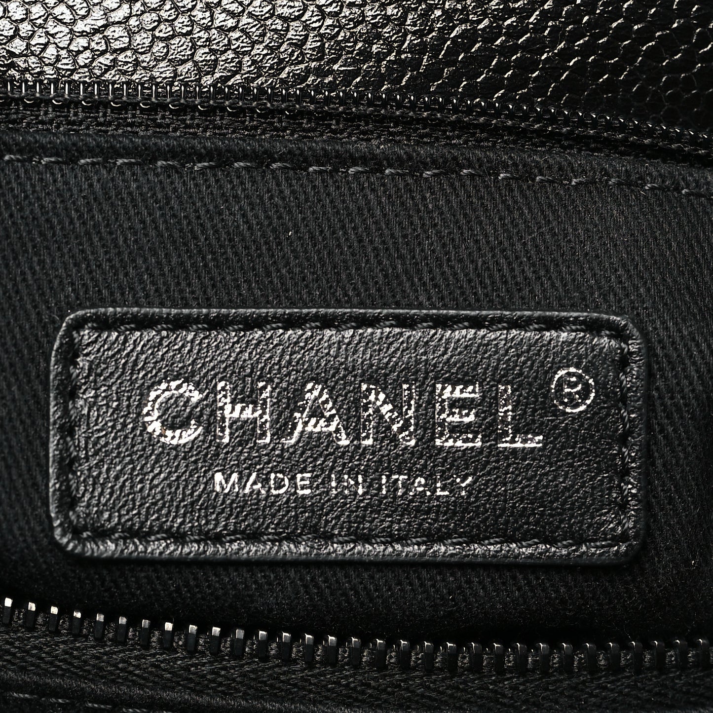 Caviar Quilted Small Coco Handle Flap So Black