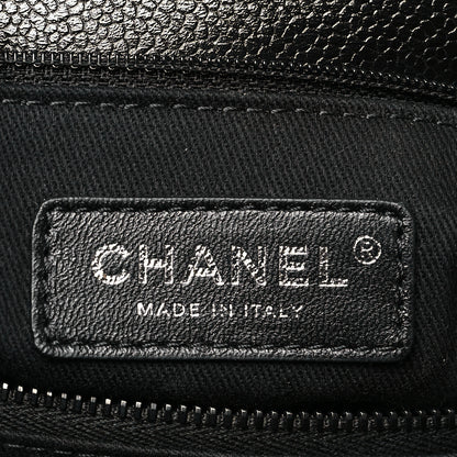 Chanel Caviar Quilted Small Coco Handle Flap So Black 6 of 10