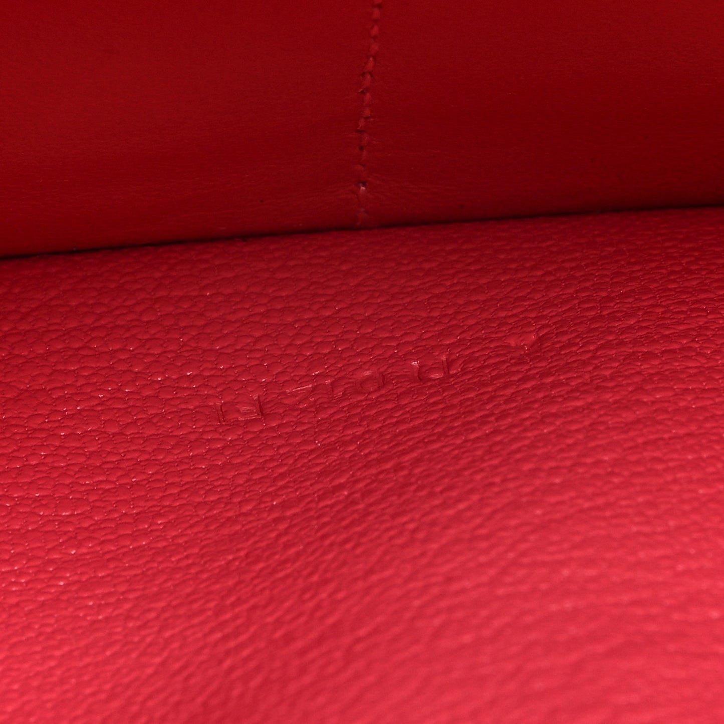 Chevre Mysore Kelly Longue Wallet Rose Lipstick