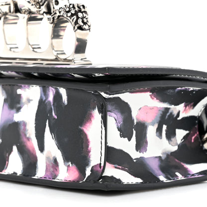 Alexander McQueen Nappa Grafitti Mini Jeweled Knuckle Satchel Multicolor 9 of 10