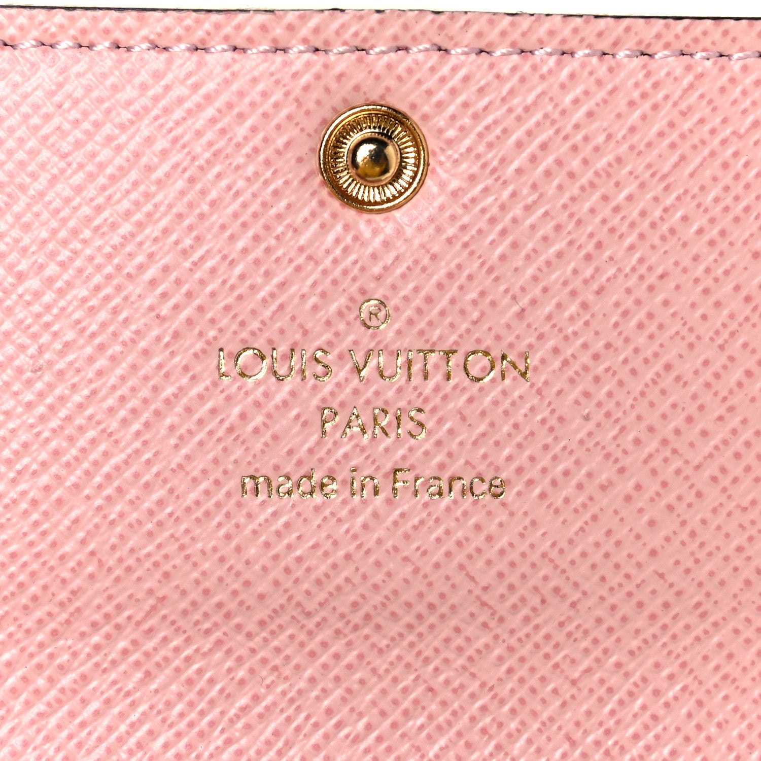 Louis Vuitton Damier Ebene Multicles 6 Key Holder Rose Ballerine 7 of 8