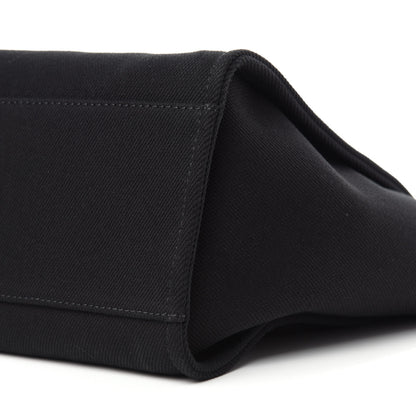 Chanel Canvas Pearl Medium Deauville Tote Black 7 of 11