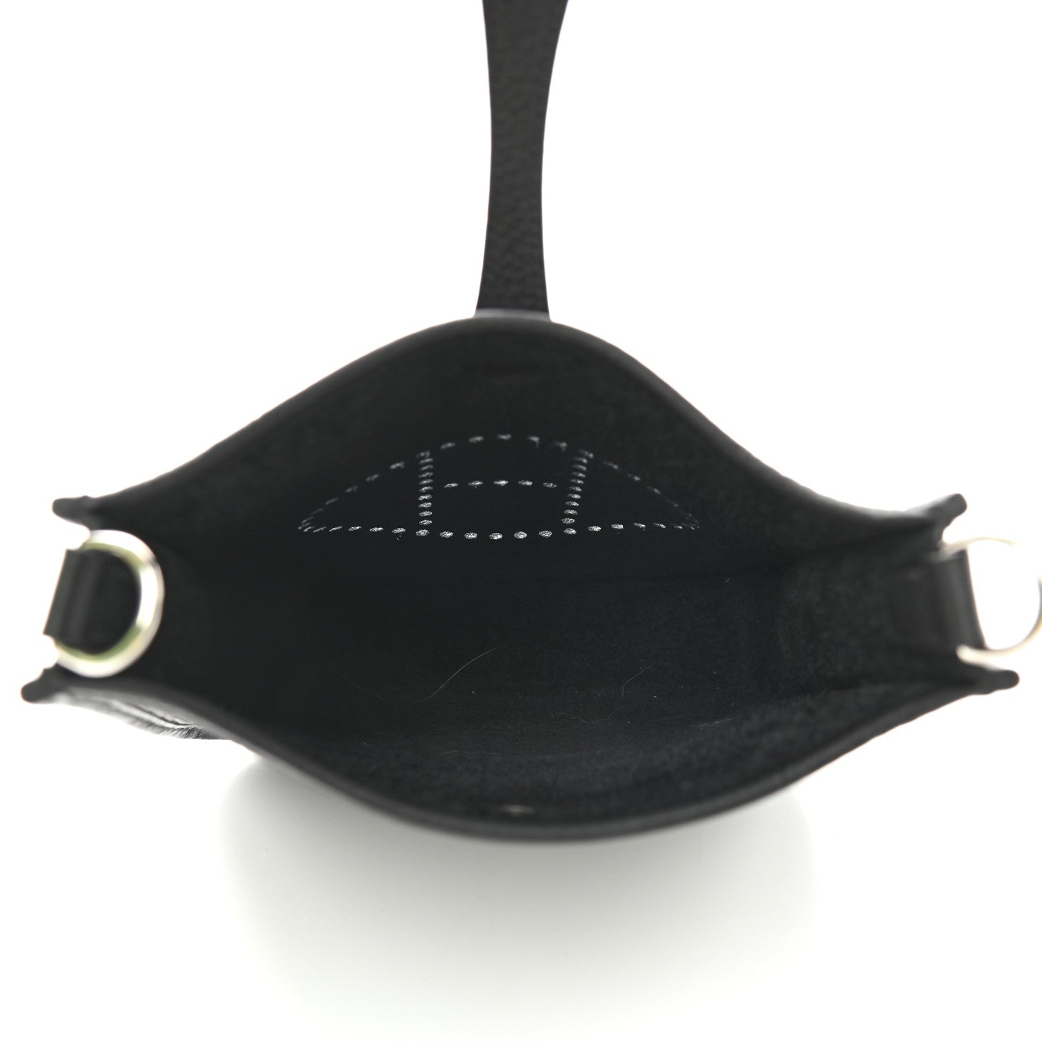 Hermes Taurillon Clemence Evelyne TPM Black 5 of 9
